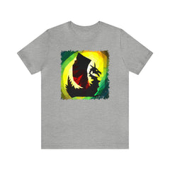 Viking Sails Unisex T-Shirt, viking inspired fashion, viking ship shirt, sailing apparel - Subtle Blue M