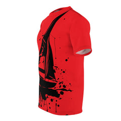 Sailboat Splash Unisex Tee - Subtle Blue M