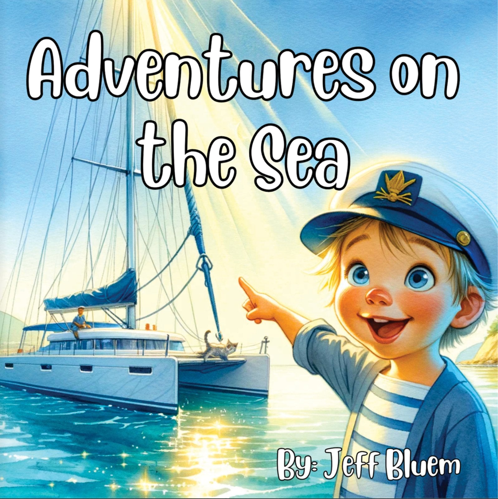 Adventures on the Sea - Subtle Blue M