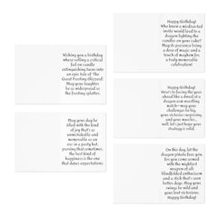 Dungeons and Dragons Humorous Birthday Card Pack (5 Design Set) - D&D - TTRPG - Subtle Blue M