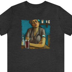 End of the Weekend Bar Nurse 2 Unisex T-Shirt, nursing inspired shirt - Subtle Blue M