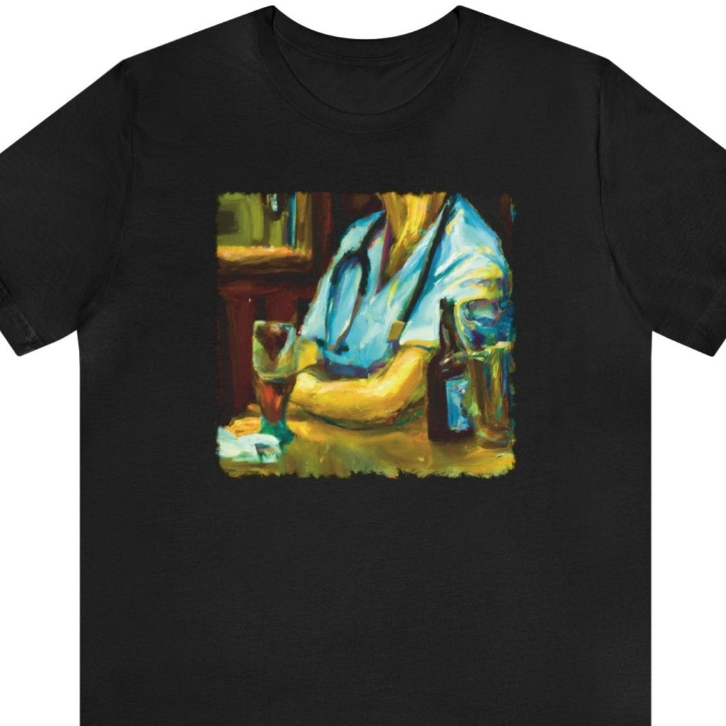 End of the Weekend Bar Nurse Unisex T-Shirt - Subtle Blue M