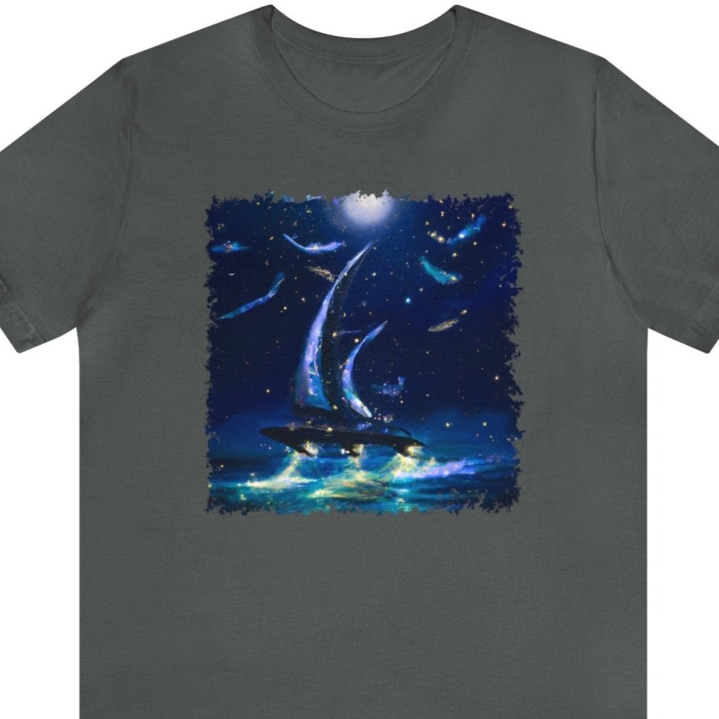 Firefly Sails Unisex T-Shirt - Subtle Blue M