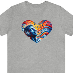 Hooked on a Feeling Short Sleeve Tee - Subtle Blue M