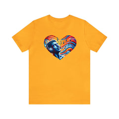 Hooked on a Feeling Short Sleeve Tee - Subtle Blue M