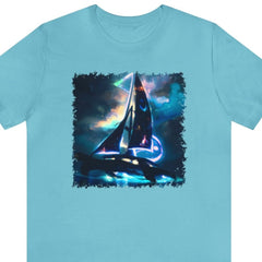 Nebula Sails 3 Unisex T-Shirt - Subtle Blue M