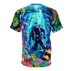 Reef Explorer Unisex Tee - Subtle Blue M