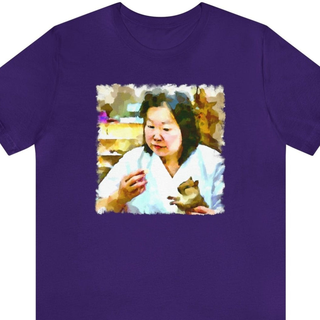 Squirrel Nurse Delirium 2 Unisex T-Shirt - Subtle Blue M