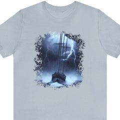 Stormy Sails 1 Unisex T-Shirt - Subtle Blue M