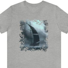 Stormy Sails 2 Unisex T-Shirt - Subtle Blue M