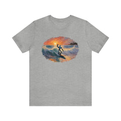 SurfBot Chronicles Unisex T-Shirt - Subtle Blue M