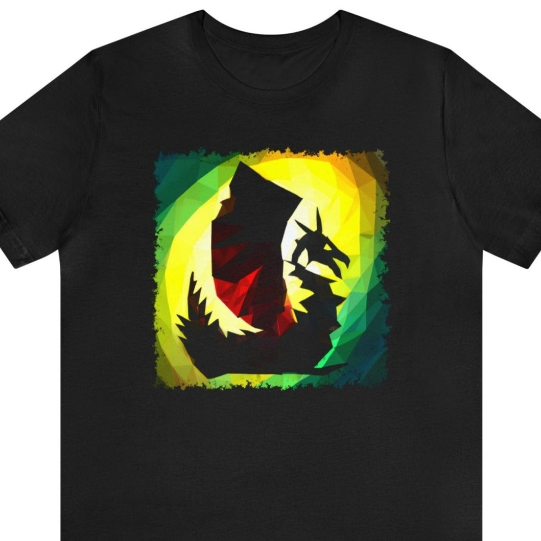 Viking Sails Unisex T-Shirt, viking inspired fashion, viking ship shirt, sailing apparel - Subtle Blue M