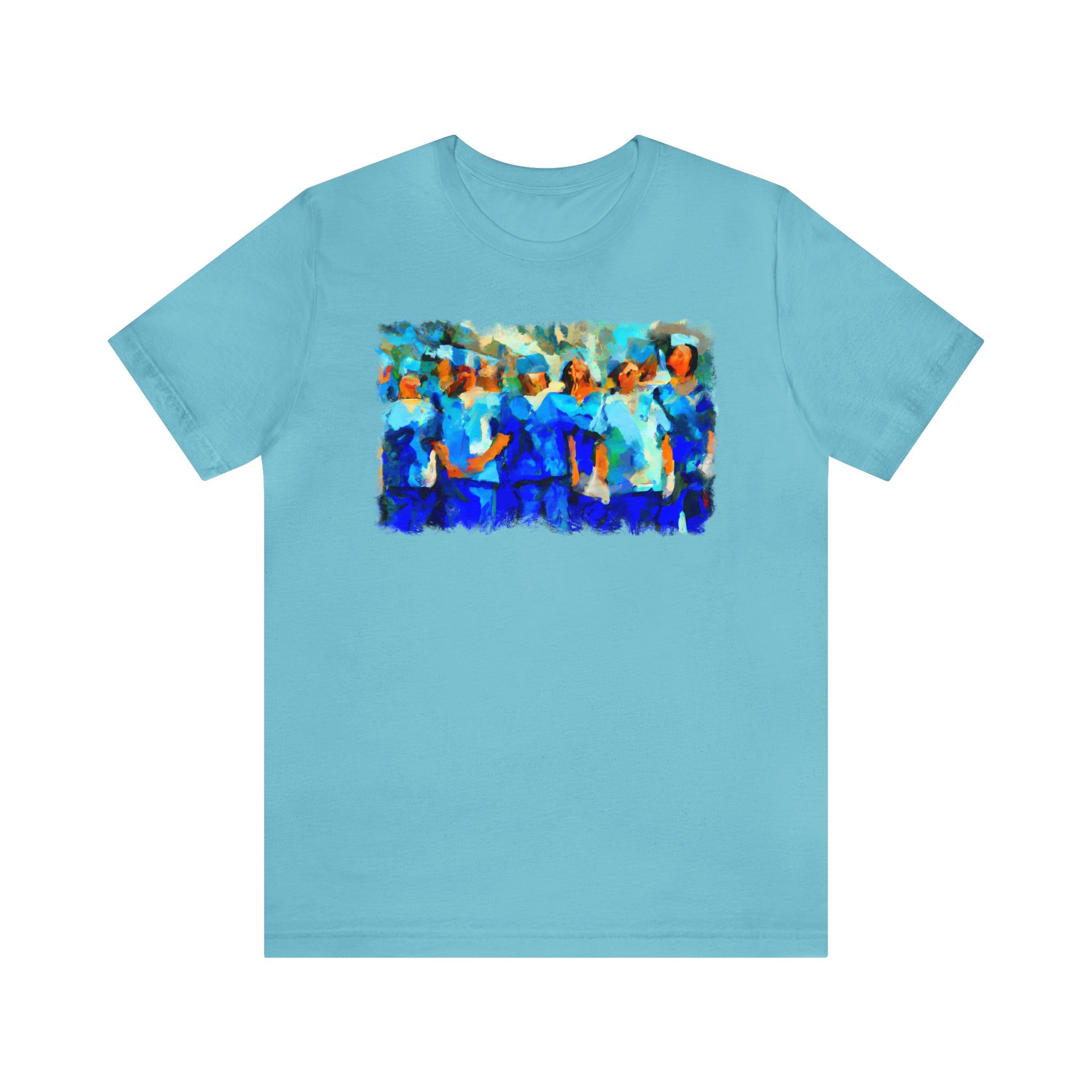 United Nurses 1 Unisex T-Shirt - Subtle Blue M