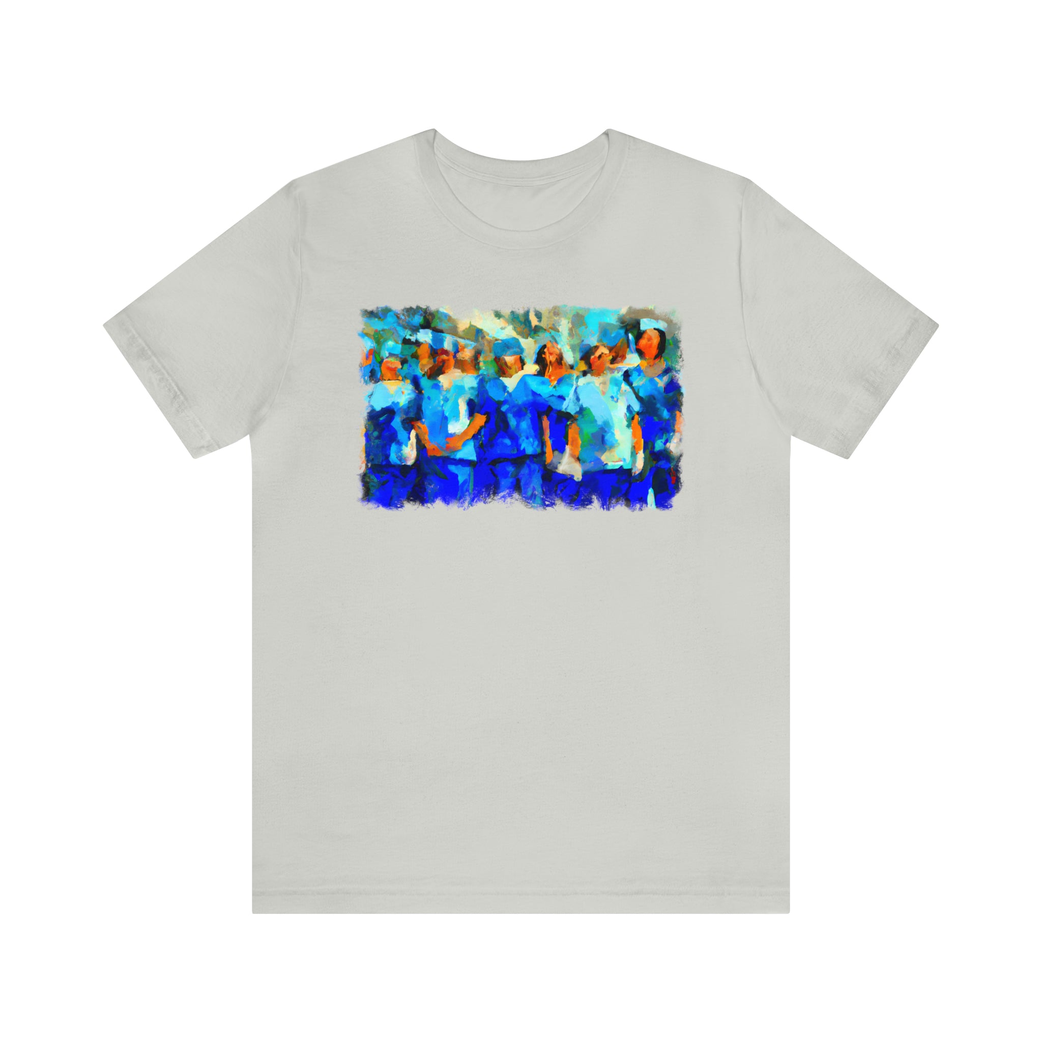 United Nurses 1 Unisex T-Shirt - Subtle Blue M