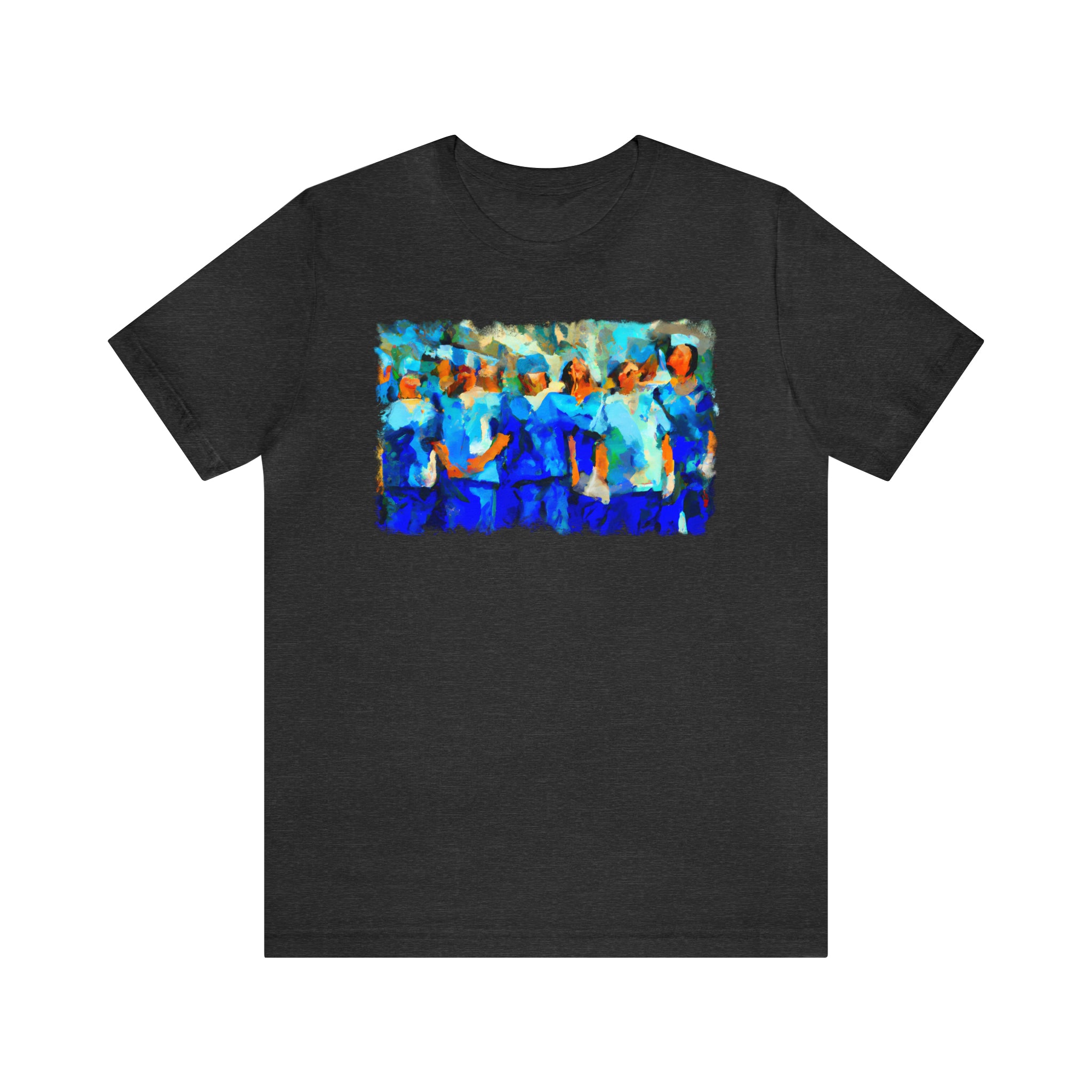 United Nurses 1 Unisex T-Shirt - Subtle Blue M