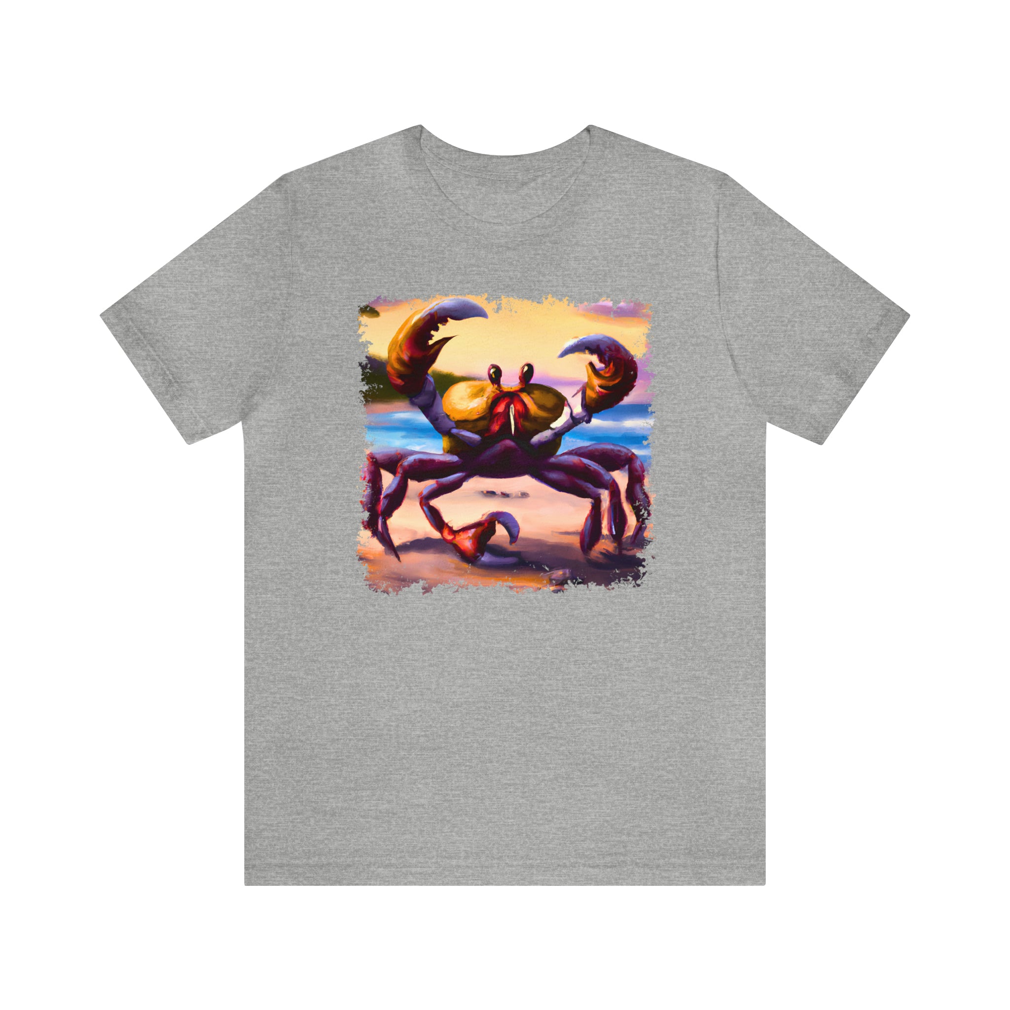 Victory Crab Unisex T-Shirt - Subtle Blue M