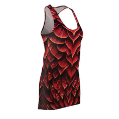 Red Dragon Enchantment Racerback Dress - Subtle Blue M