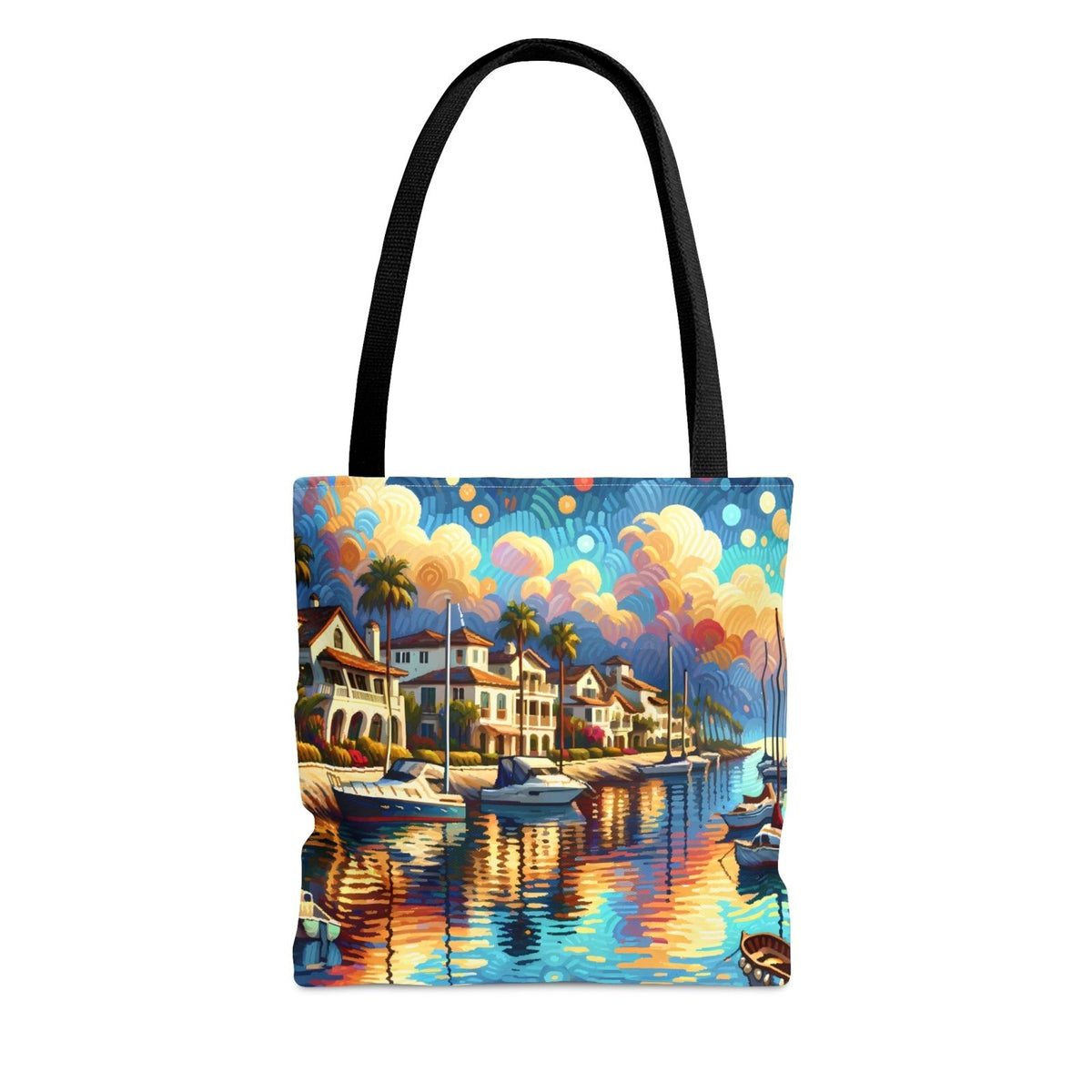 Coastal Impressions Tote Bag - Subtle Blue M