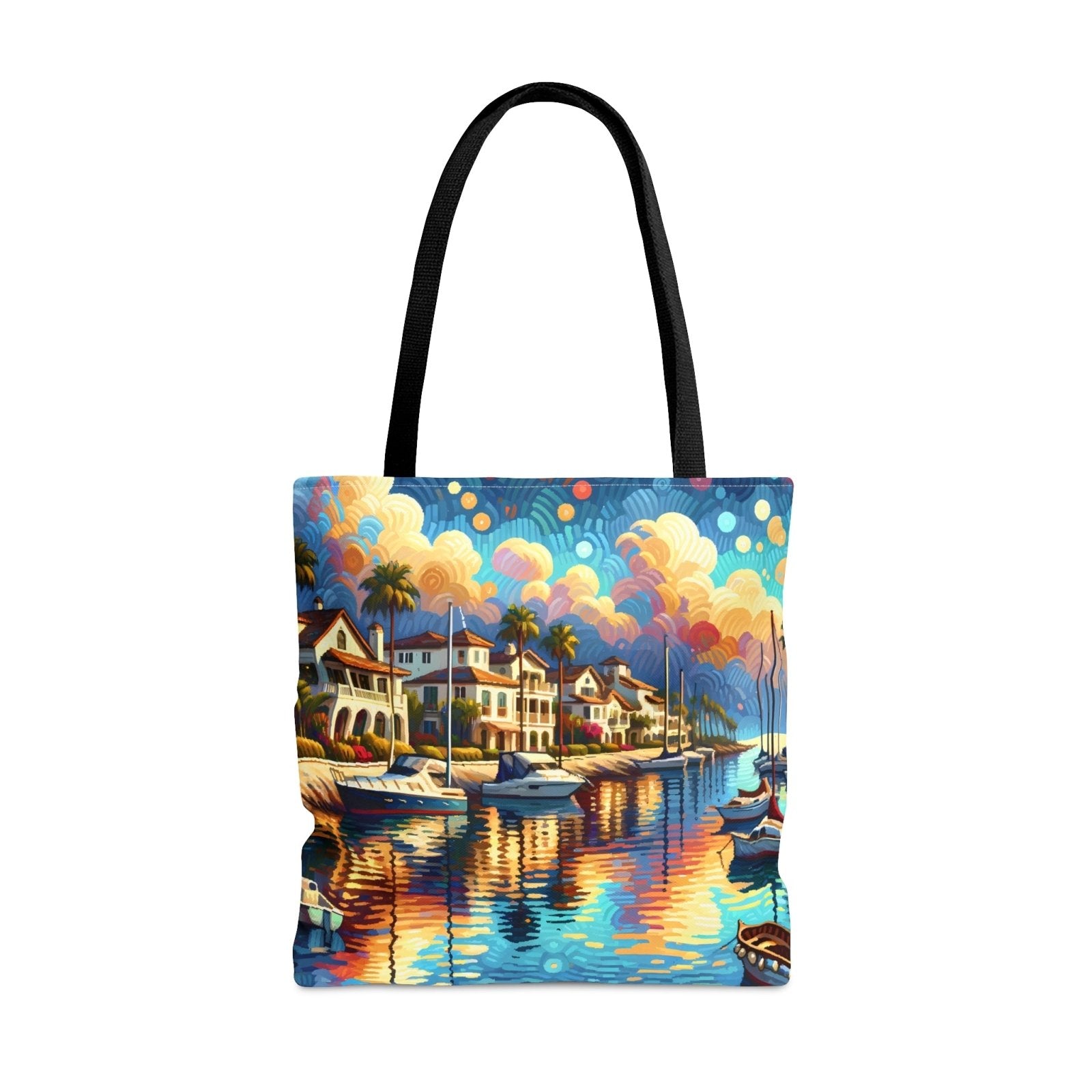 Coastal Impressions Tote Bag - Subtle Blue M