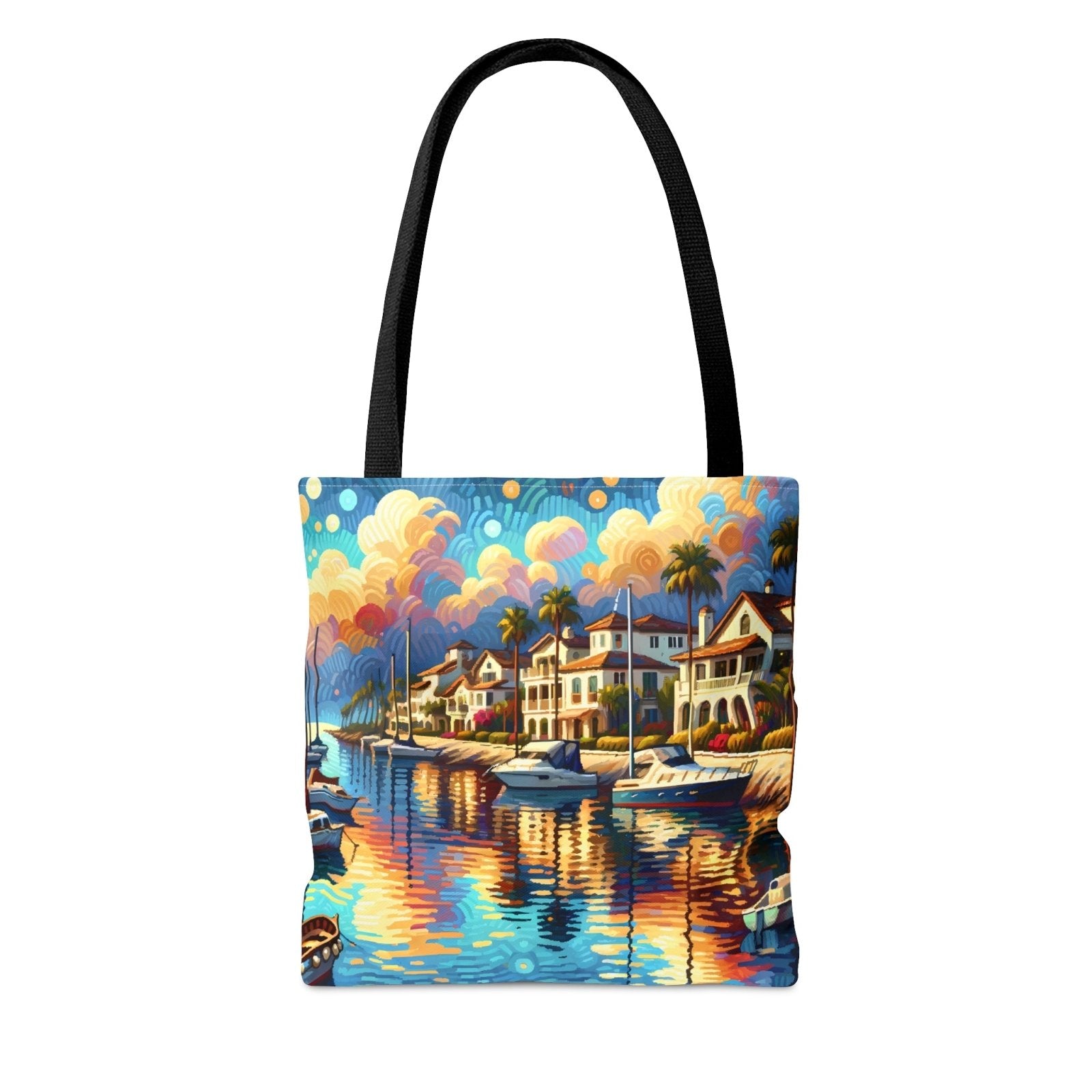 Coastal Impressions Tote Bag - Subtle Blue M