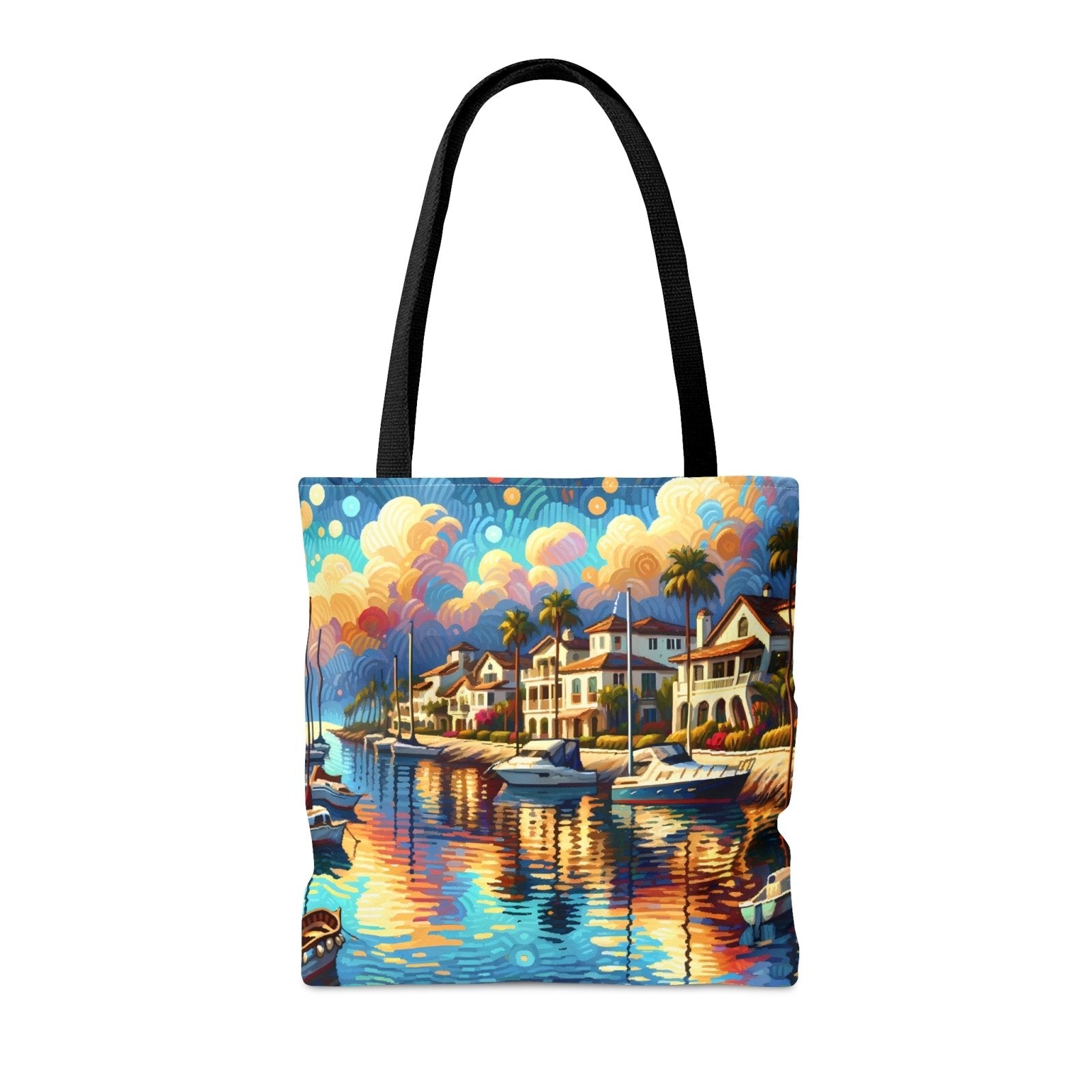 Coastal Impressions Tote Bag - Subtle Blue M