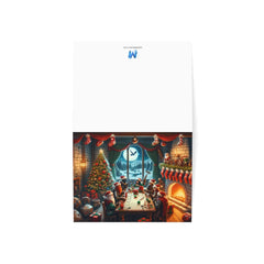 Crit Joy Christmas Critmas Greeting Cards - Subtle Blue M