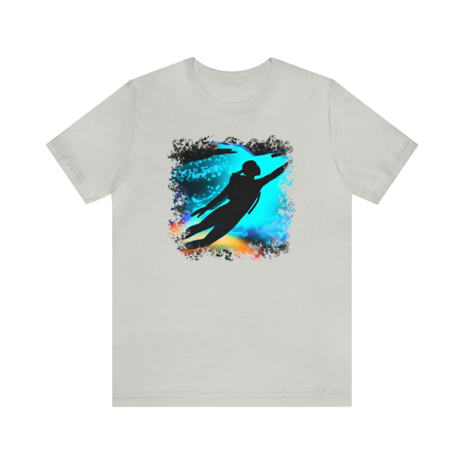 Freediver Unisex T-Shirt - Subtle Blue M