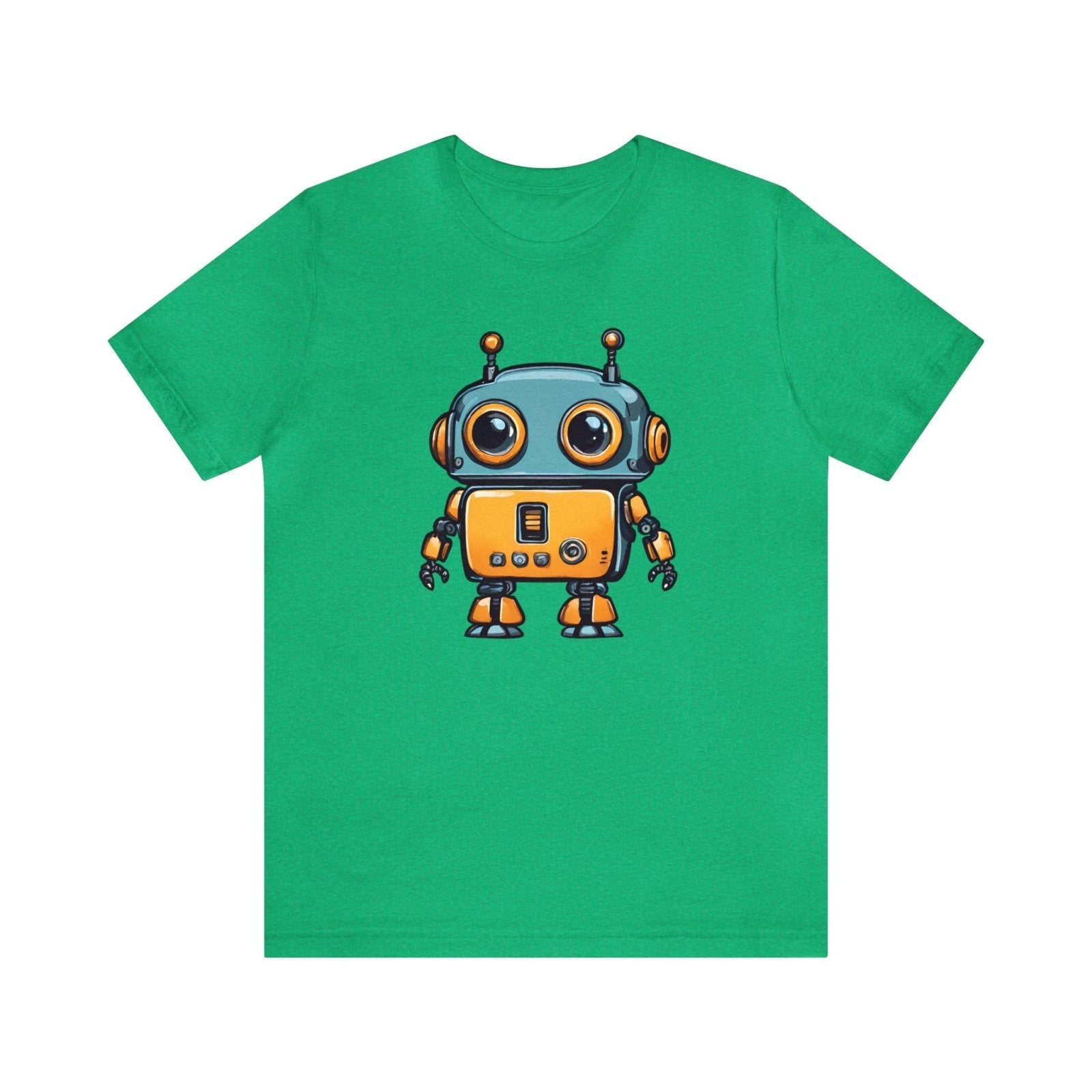 Robo-Charm Unisex Short Sleeve Tee - Subtle Blue M