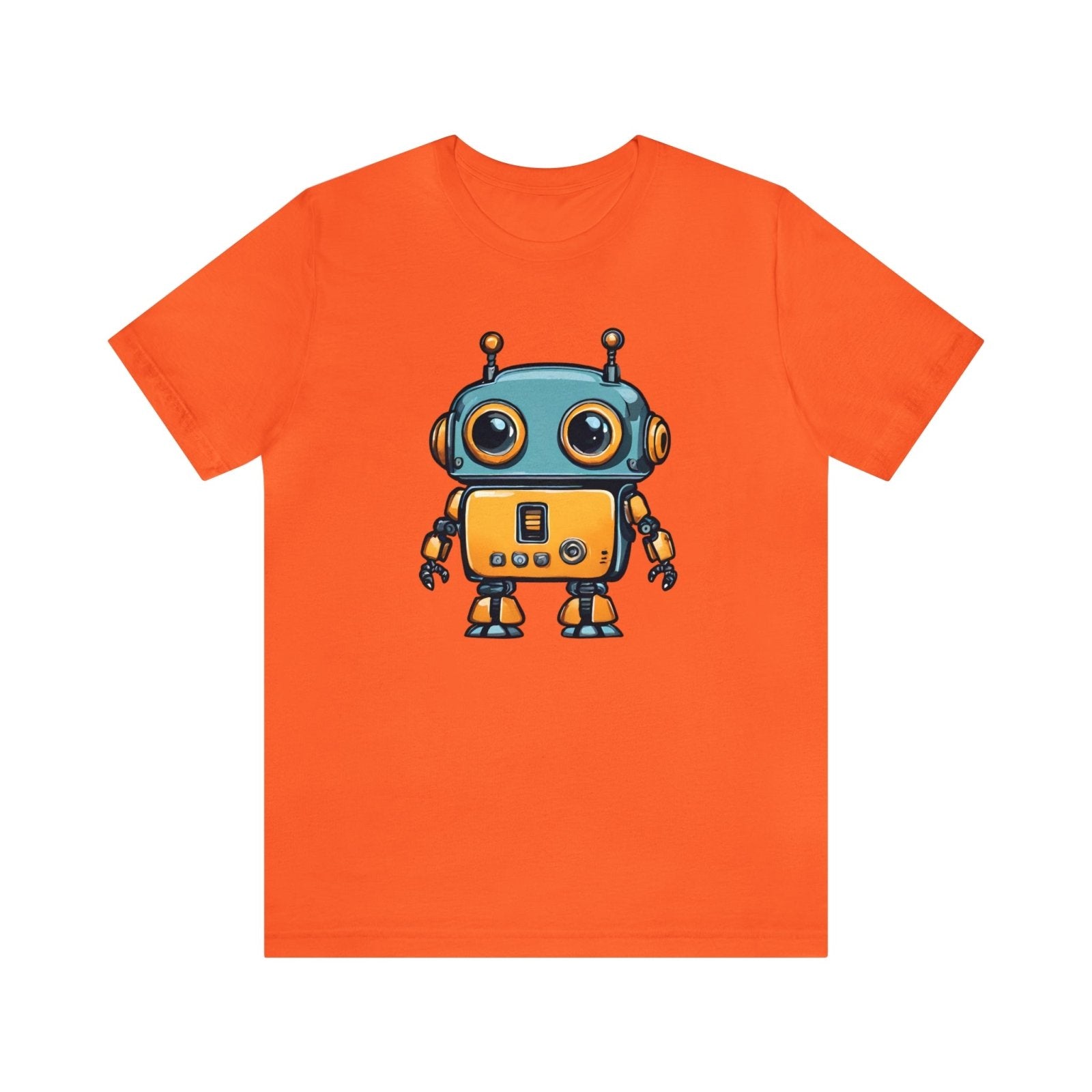 Robo-Charm Unisex Short Sleeve Tee - Subtle Blue M