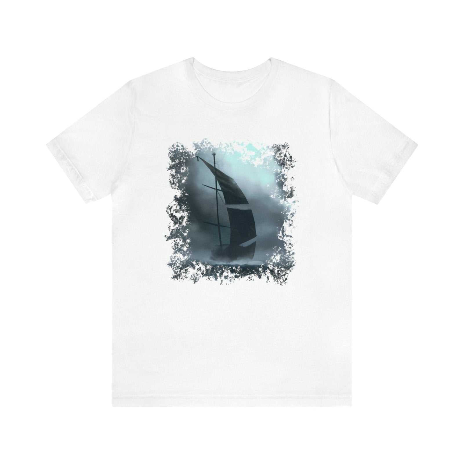 Stormy Sails 2 Unisex T-Shirt - Subtle Blue M