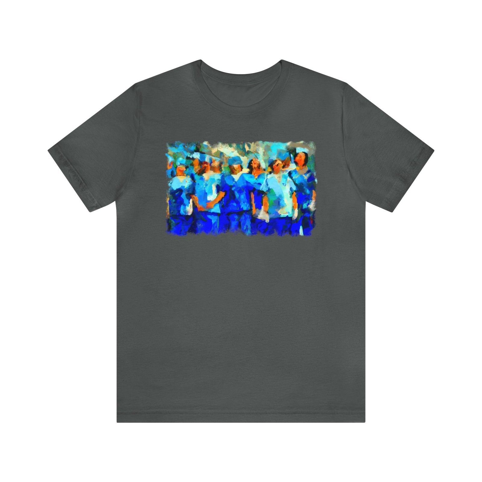 United Nurses 1 Unisex T-Shirt - Subtle Blue M