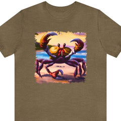 Victory Crab Unisex T-Shirt - Subtle Blue M